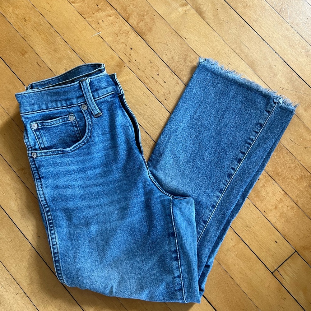 Madewell cali Demi boot jeans